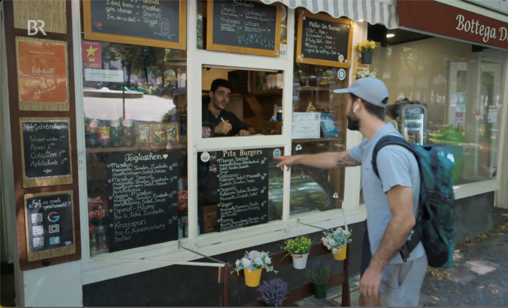 Georgier am Hohenzollernplatz
